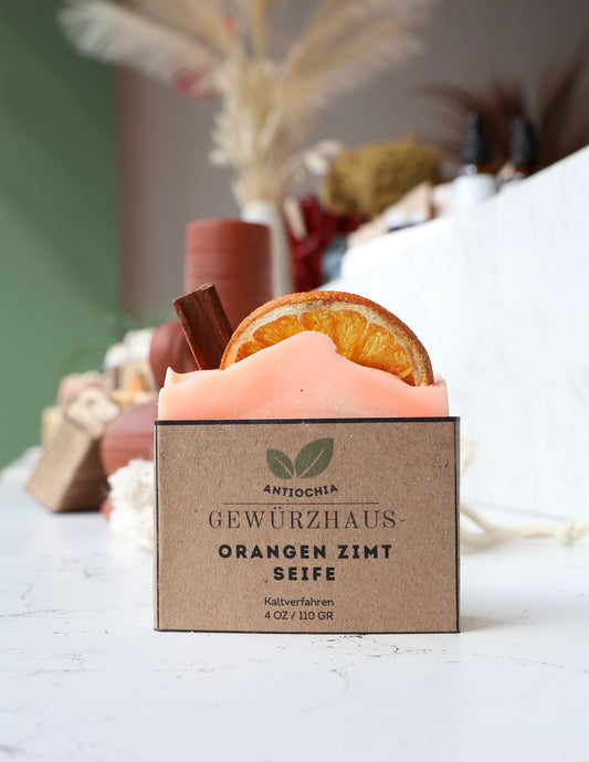 Orange-Zimt Seife
