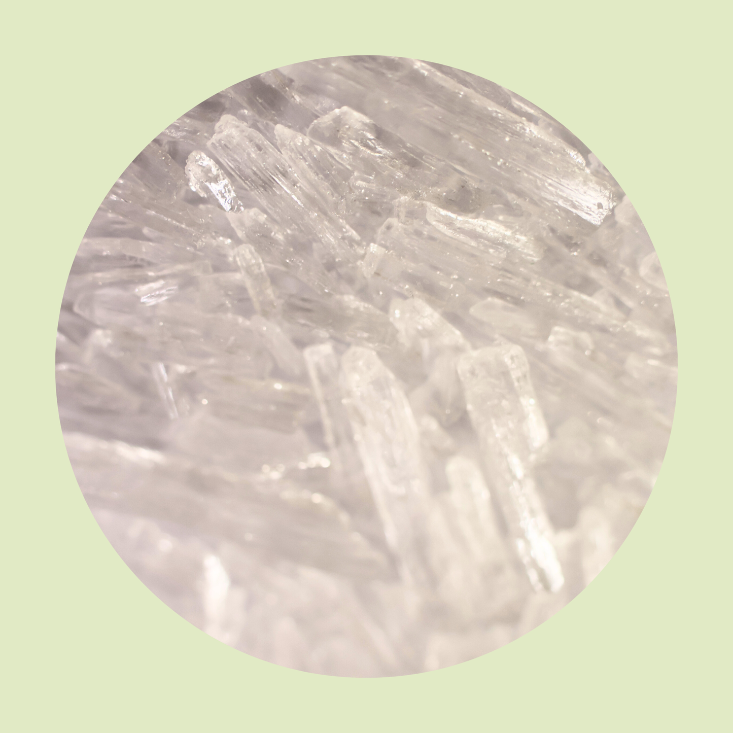 Menthol Kristalle