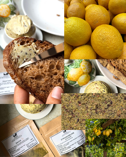 Zaatar-Kräuterbutter Rezept + Gewürzbundle